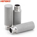 HNEGKO High quality sintered porous stainless steel waterproof sensor housing 60-90 microns for dew point sensor enclosure